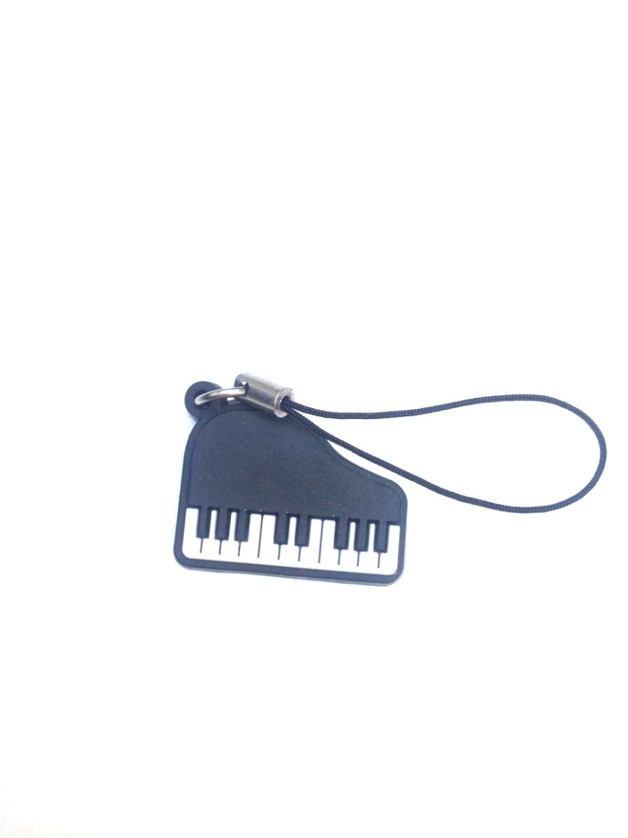 Piyanolu Plastik Kolye Ucu - Thumbnail