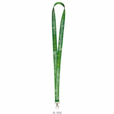 Yeşil Nota Şeritli Boyun Askısı - Fzsonata