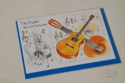 Gitar Tebrik Kartı - Anka Verlag