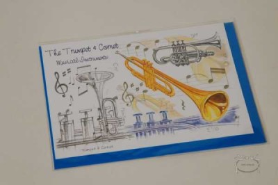 Trompet Tebrik Kartı - Anka Verlag