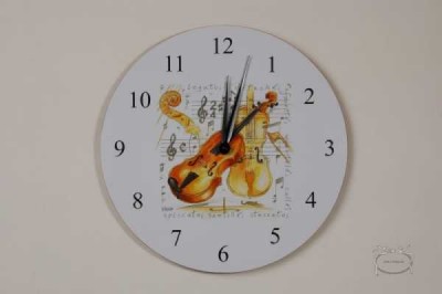 Keman Duvar Saati - Anka Verlag