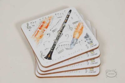 Klarnet Bardak Altlığı 4 lü - Anka Verlag