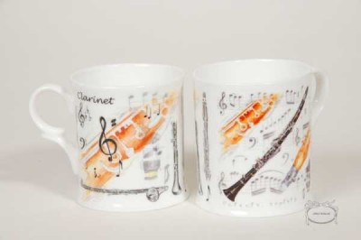 Porselen Klarnet Kupa - Anka Verlag