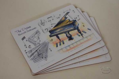 Kuyruklu Piyano - Amerikan Servis 4 lü - Anka Verlag