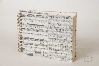 Beethoven Notalı Spiralli Fotoğraf Albümü - Anka Verlag