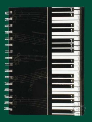 Piyano Tuşeli Spiralli Defter - Anka Verlag