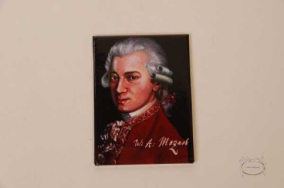 Mozart Portreli Magnet - Anka Verlag
