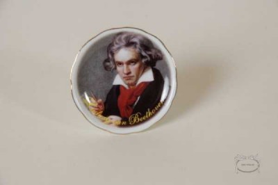 Beethoven Magnetli Mini Tabak - Anka Verlag