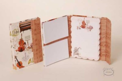 Enstrumanlı Kapaklı Not Defteri - Anka Verlag