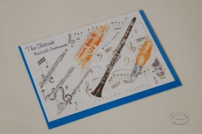 Klarnet Tebrik Kartı - Anka Verlag