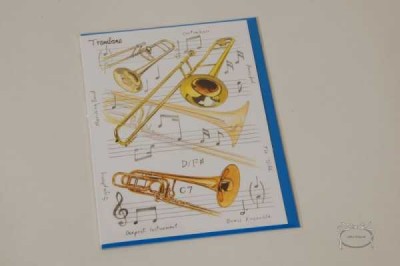 Trombon Tebrik Kartı - Anka Verlag