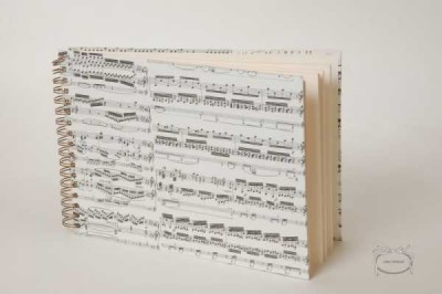 Beethoven Notalı Spiralli Fotoğraf Albümü - Anka Verlag