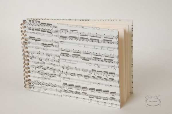 Beethoven Notalı Spiralli Fotoğraf Albümü