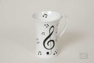 Sol Anahtarlı Notalı Kupa - Anka Verlag