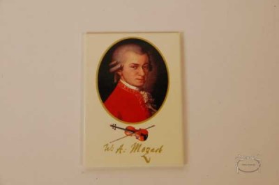 Mozart Portreli Magnet - Anka Verlag