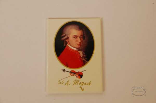 Mozart Portreli Magnet