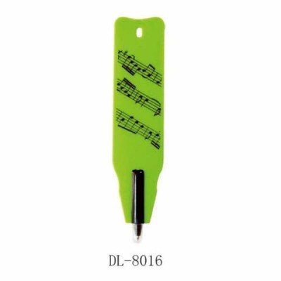 Notalı Mini Yeşil Tükenmez Kalem - Thumbnail