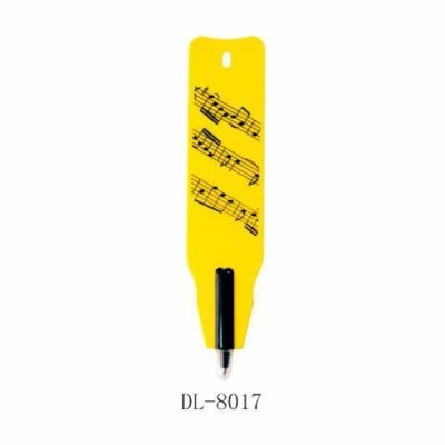 Notalı Mini Sarı Tükenmez Kalem - Thumbnail