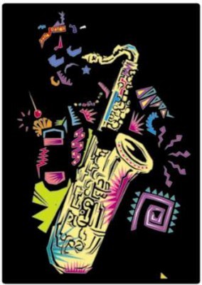 Saksofonlu Poster - Thumbnail