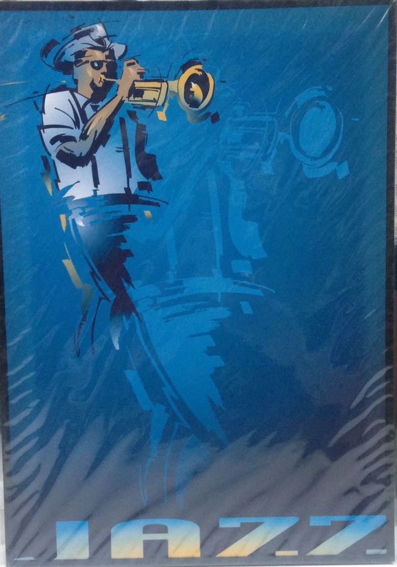 Trompet Çalan Adam Poster