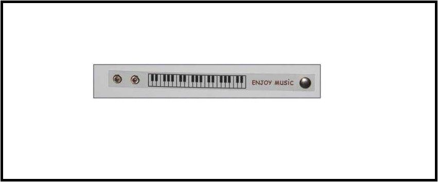 Tuşeli Bileklik Beyaz - Fzsonata