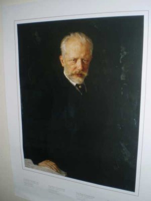 Tschaikowsky Portreli Poster - ViennaWorld