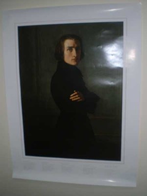 Liszt Portresi Poster - ViennaWorld
