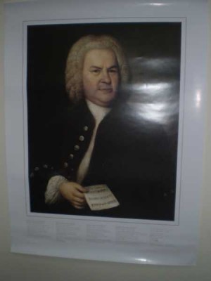 Bach Portresi Poster - ViennaWorld