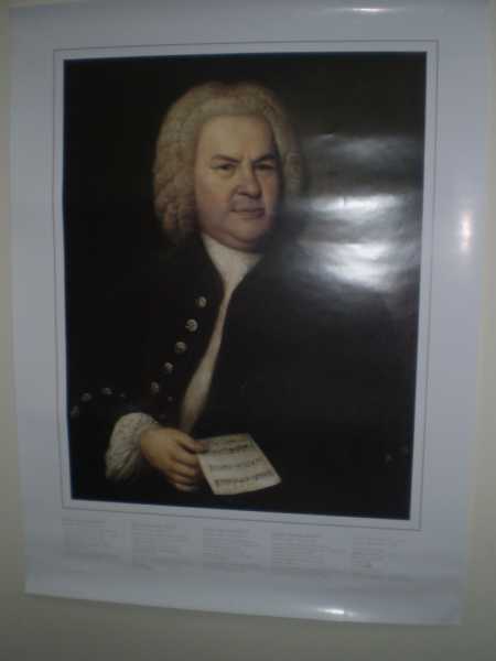 Bach Portresi Poster