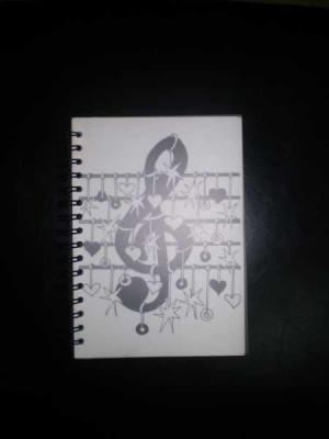 Spiralli Sol Anahtarlı Defter - ViennaWorld