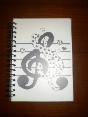 Spiralli Sol Anahtarlı Defter - ViennaWorld