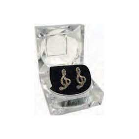 Sol Anahtarlı Taşlı Küpe - AİM GİFTS