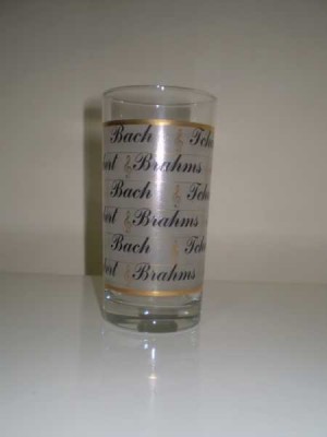 Besteci İsimli Cam Bardak - AİM GİFTS