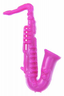 Plastik Saksafon Yaka İğnesi - AİM GİFTS