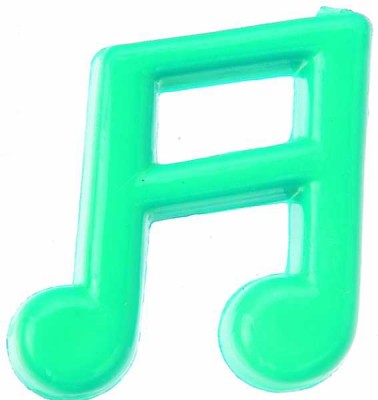 İki 16 lık Nota Plastik Yaka İğnesi - AİM GİFTS