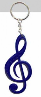 Sol Anahtarlı Plastik Anahtarlık Mor - Fzsonata