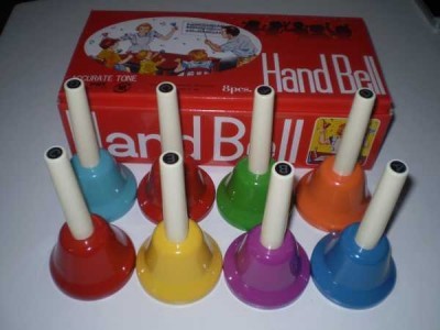 Ritm Oyuncakları - Hand Bell 8 li - Thumbnail