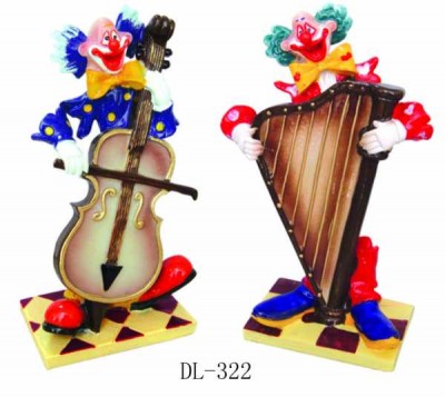 Enstrüman Çalan Palyaçolar Biblo ARP veya ÇELLO - Fzsonata