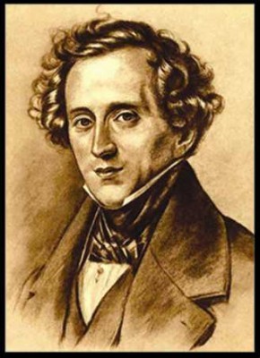 Mendelssohn Portre Posteri