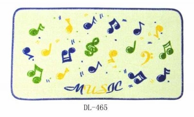 Notalı Renkli Paspas - FZSONATA