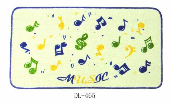 Notalı Renkli Paspas - 1