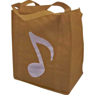 8 lik Notalı Çanta - Taba Rengi - 1