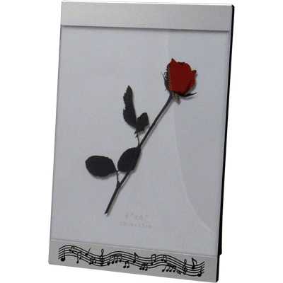 Gül ve Notalı Fotoğraf Çerçevesi - AİM GİFTS