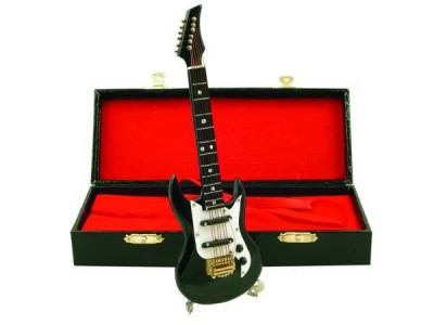 Minyatür Elektrogitar Siyah - AİM GİFTS