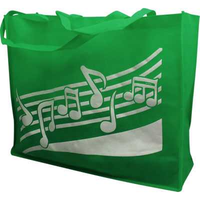 Notalı Renkli Çanta Yeşil - AİM GİFTS