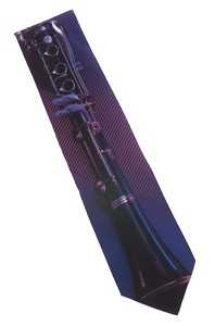 Klarnet Desenli Kravat - AİM GİFTS