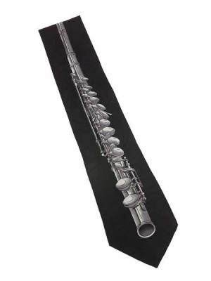 Flüt Desenli Kravat - AİM GİFTS