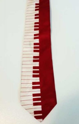 Kırmızı Tuşeli Kravat - AİM GİFTS