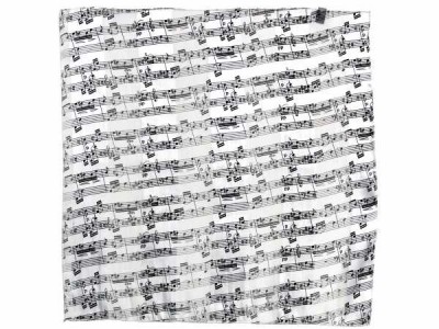 Notalı Saten Eşarp - AİM GİFTS