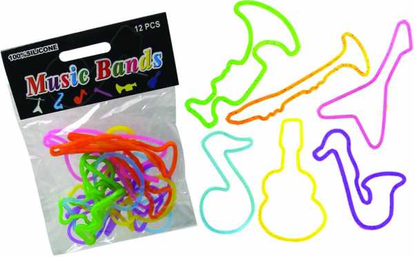 Renkli Plastik Enstrüman Silüetleri - 1